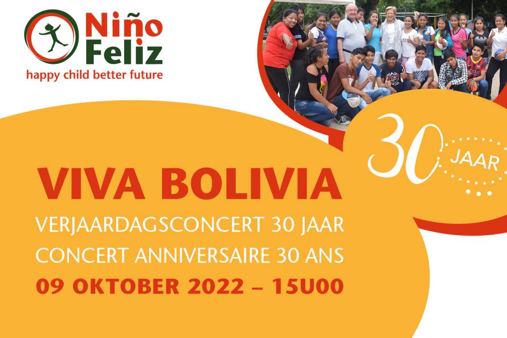 9 oktober: verjaardagsconcert Niño Feliz