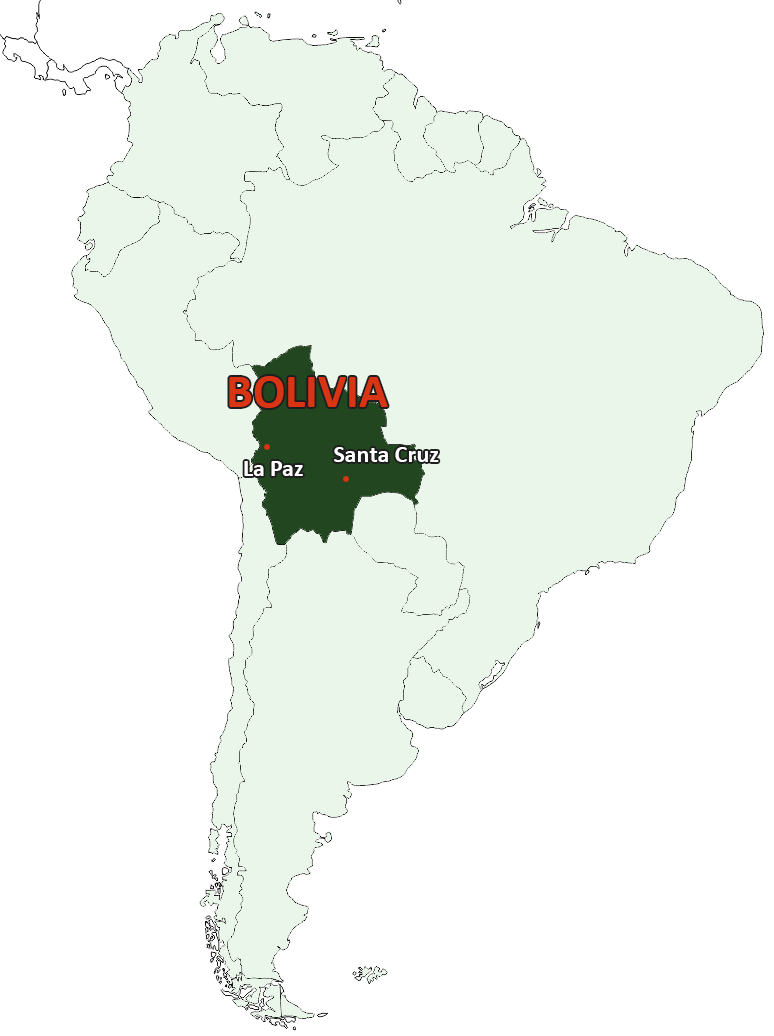 Santa Cruz, de grootste stad van Bolivia