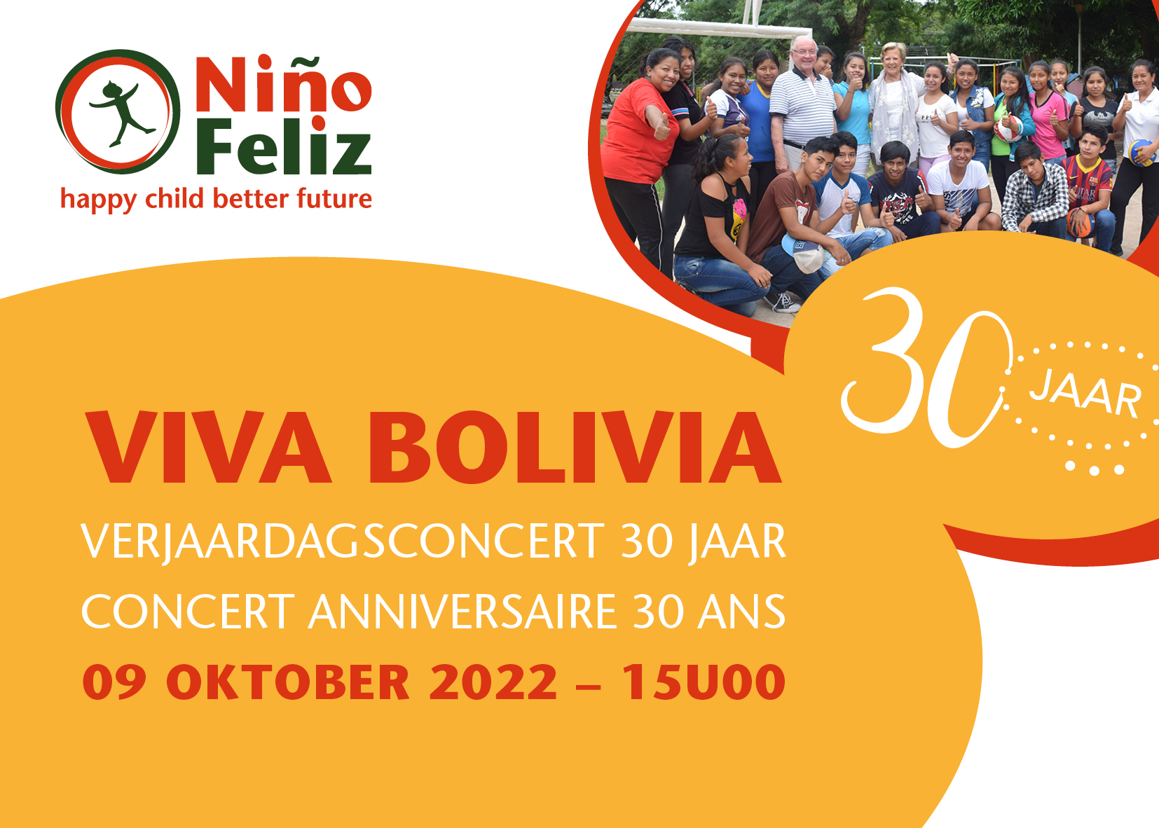 Viva Bolivia op 9 oktober met Fiorettikoor en Ingeborg. Viert u mee?